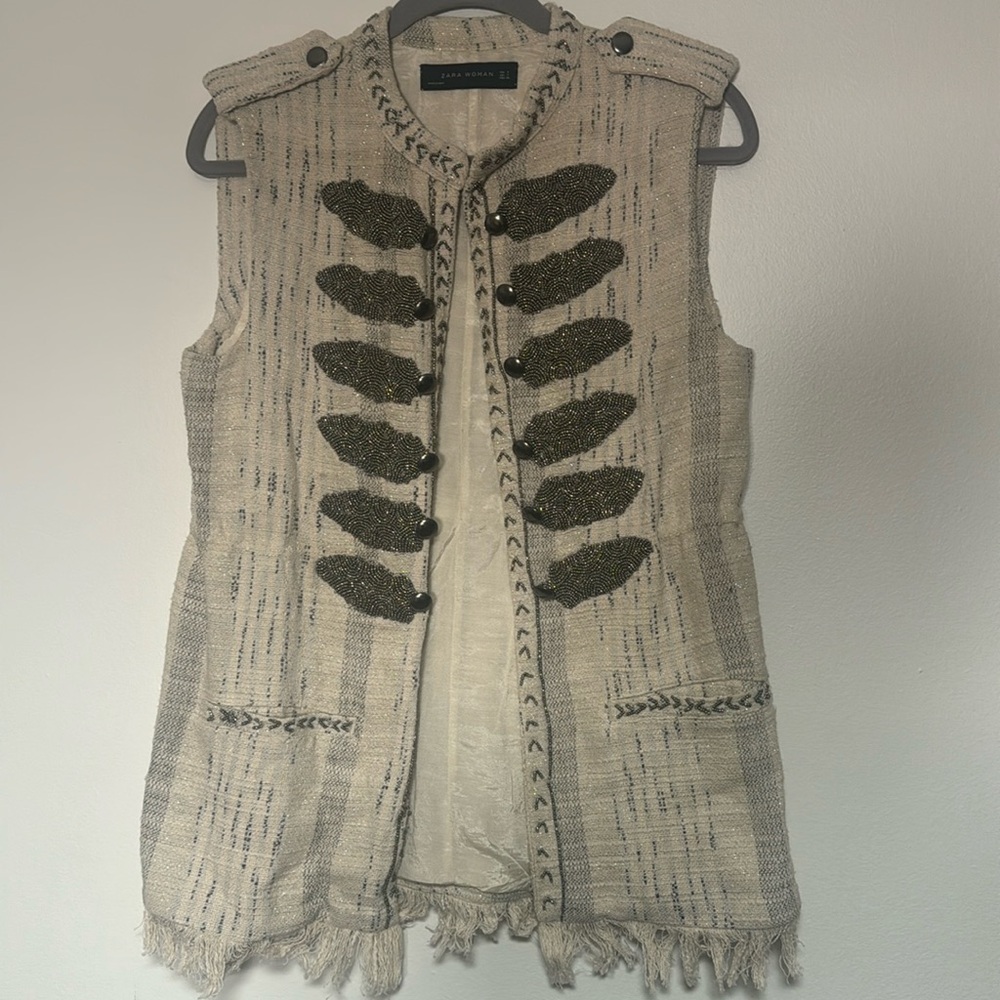 Zara Beaded Vest